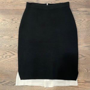 Rag & Bone Layered Zipper Skirt